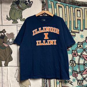 Illinois University Sun Faded‎ College Shirt
